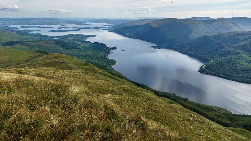 La región de Loch Lomond, en Escocia. Foto: Wikimedia Commons.